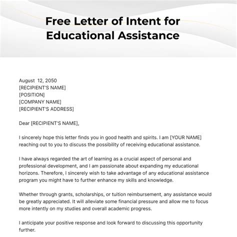 educational assistance letter tagalog|Educational Assistance Letter .